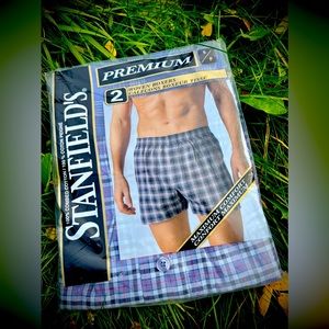 NiB Stanfield’s 2pk Cotton Boxers - Men S